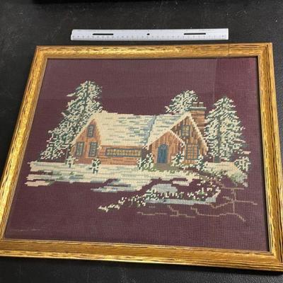 Framed Needlepoint