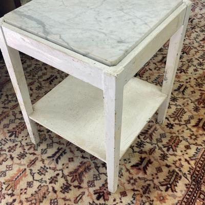 Marble top Side Table