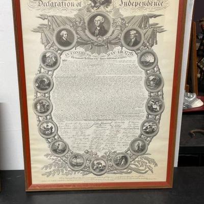 Declaration - Large Framed