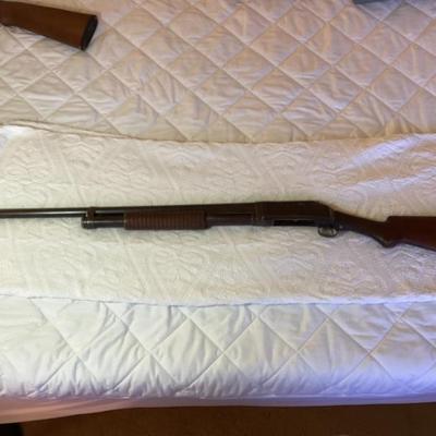 Winchester Model 1897 12 gauge shotgun $ 800
