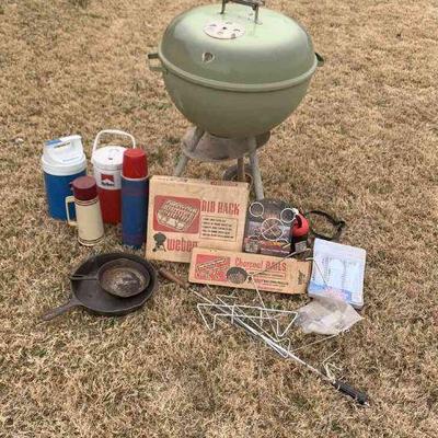 Weber grill and accessories