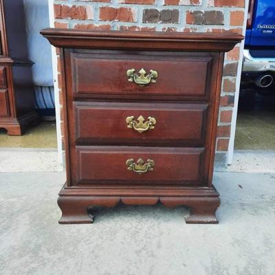 We have 2 nightstands and Chest of Drawers that match. Nightstand $125 each. 