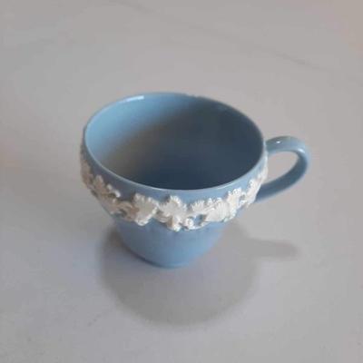 Vintage Wedgwood Queensware Cream on Lavender Cup. $10