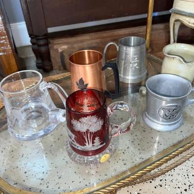 Collection of Steins/Drinkware