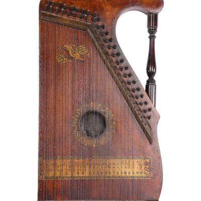 Antique Lap Harp