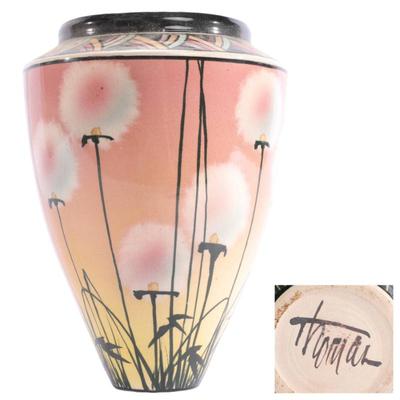 Signed Art Pottery Vase