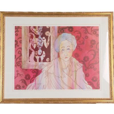 Doris Ferguson signed lithograph