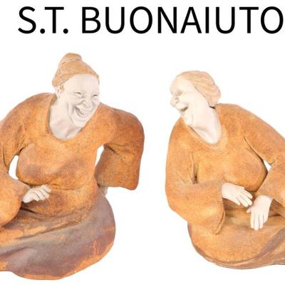 Buonaiuto Studio Art Pottery Sculptures