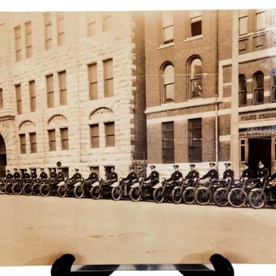antique/ vintage Police photograph