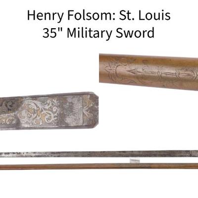 Antique military sword