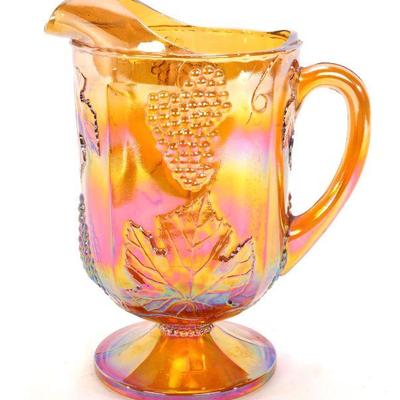 Carnival Glass pitcher