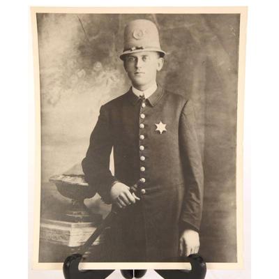 antique/ vintage Police photograph