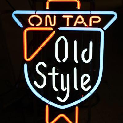 Vtg Neon Beer Bar sign
