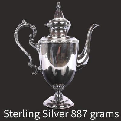 Sterling silver Coffee Pot