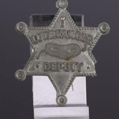 Vtg Lone Ranger Badge