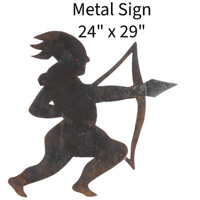 Antique Indian Sign