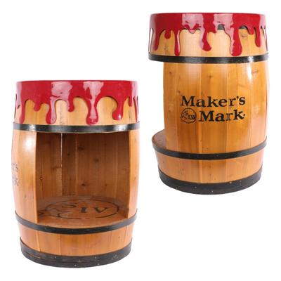 Maker's Mark Store Display Barrel