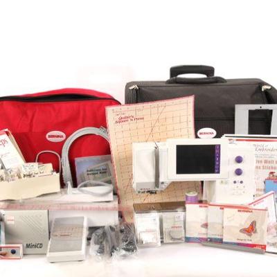 Bernina Sewing machine lot- #2 Tons of extras!!