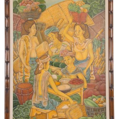 Balinese Painting Njoman Petjih