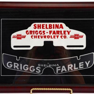 Reverse Glass sign- Chevrolet