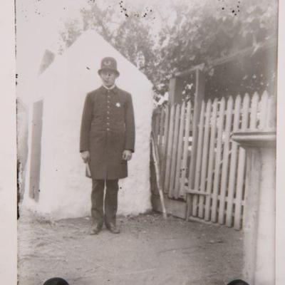antique/ vintage Police photograph