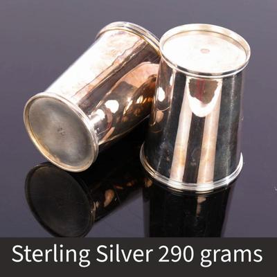 Sterling silver Mule cups