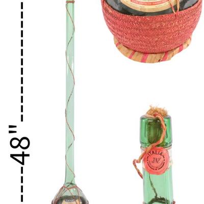 4 foot tall chianti bottle