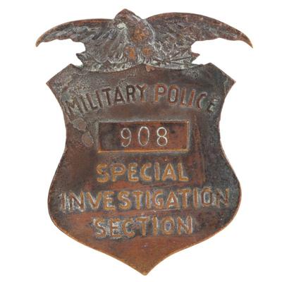 Obsolete Police Badge