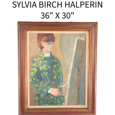 Sylvia Birch Halperin painting