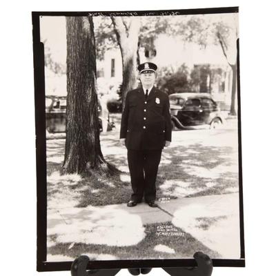 antique/ vintage Police photograph