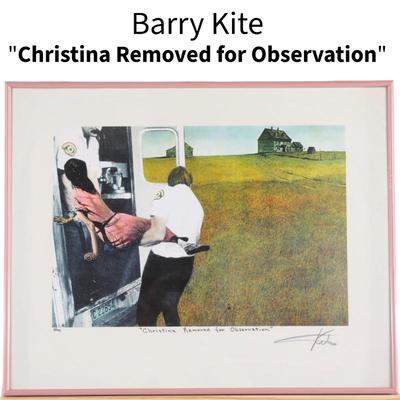 Barry Kite signed lithograph