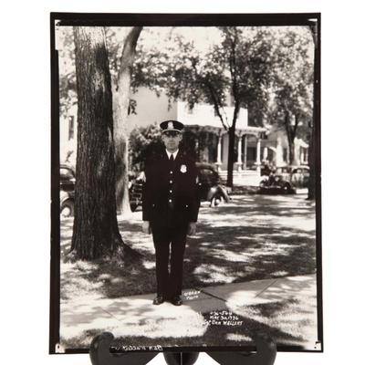 antique/ vintage Police photograph