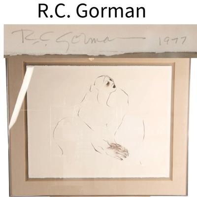 Signed R.C. Gorman Lithograph