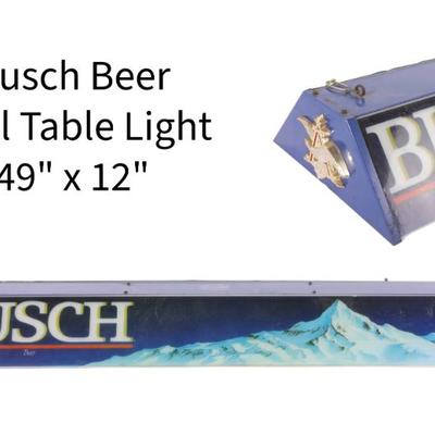 Pool Table bar light