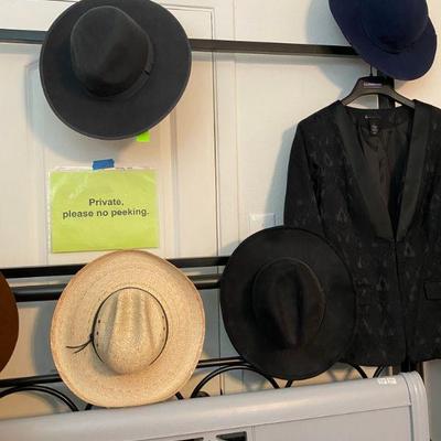 Fedora and Cowboy hats