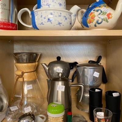 Vintage to Modern coffee and espresso makers