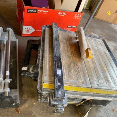 Wet Tile Cutter