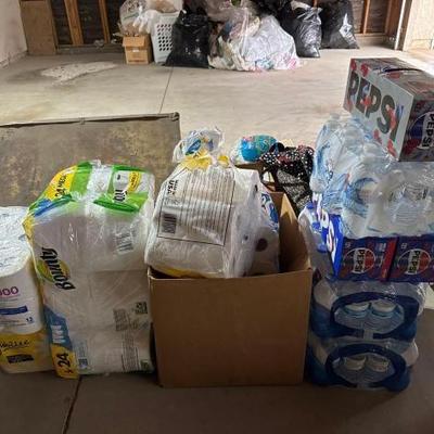 #10036 â€¢ Paper Towels, Toilet Paper, Water and Pepsi
