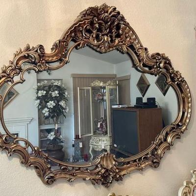 #2010 â€¢ Vintage French Italian Style Mirror
