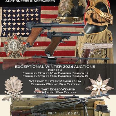 Exceptional Firearm Auction - Collector Military Surplus Firearms, NFA Machine Guns, & Firearm Accessories | February 18th 2024