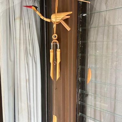 FTK020- Vintage Vietnamese Bamboo Wind Chime