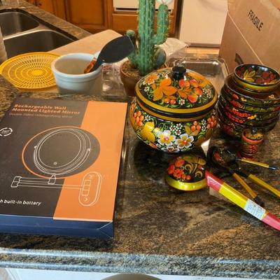 russian dish set sold
small cactus sold