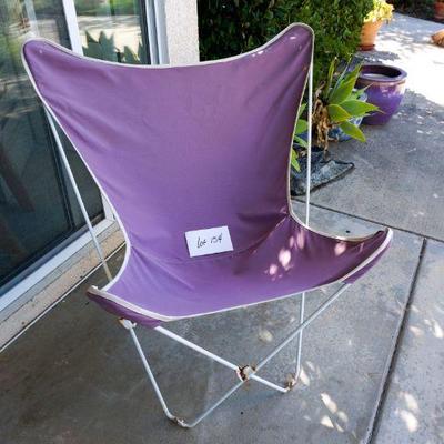 154	Vintage Butterfly Chair	$45.00