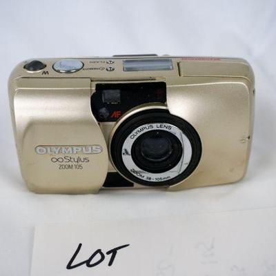 161	Olympus Stylus Zoom 105 Film Camera	$50.00