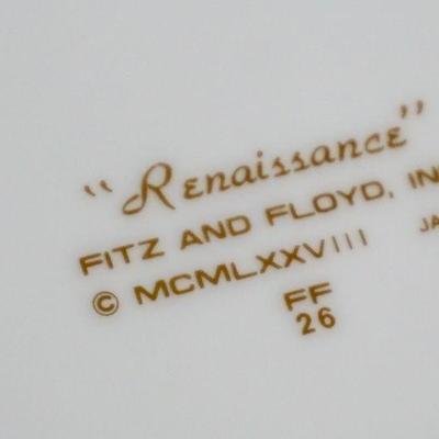 102	Fitz & Floyd Renaissance Pink 32 Piece Set	$95.00