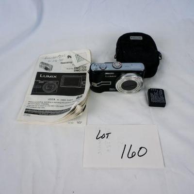 160	Panasonic Lumix DMC-T23 Digital Camera	$25.00