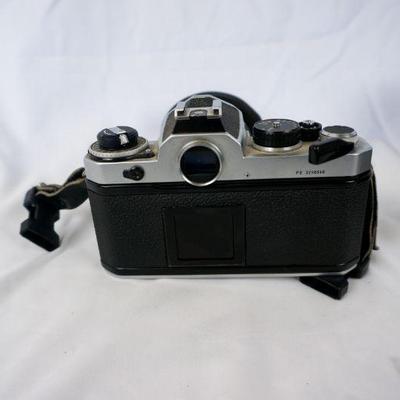 164	Nikon FE Film Camera w 50mm 1.2 & 43-86mm 3.5 Nikkor Lenses	$150.00