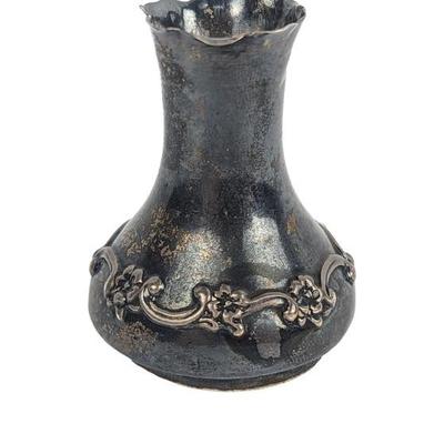 #34 â€¢ A245 Sterling Silver Miniature Vase
