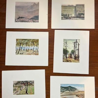 AHT185- Assorted Colored Prints