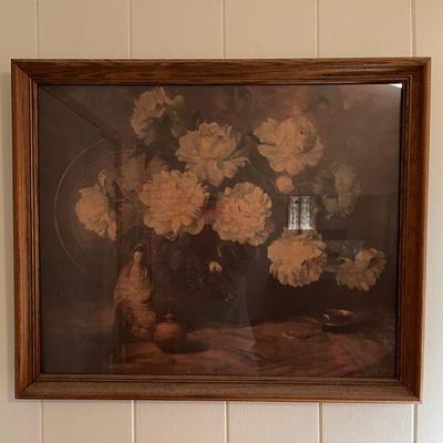AHT205 Framed Still Life Picture 